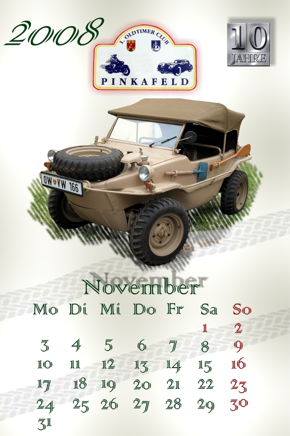 Oldtimerkalender 2008